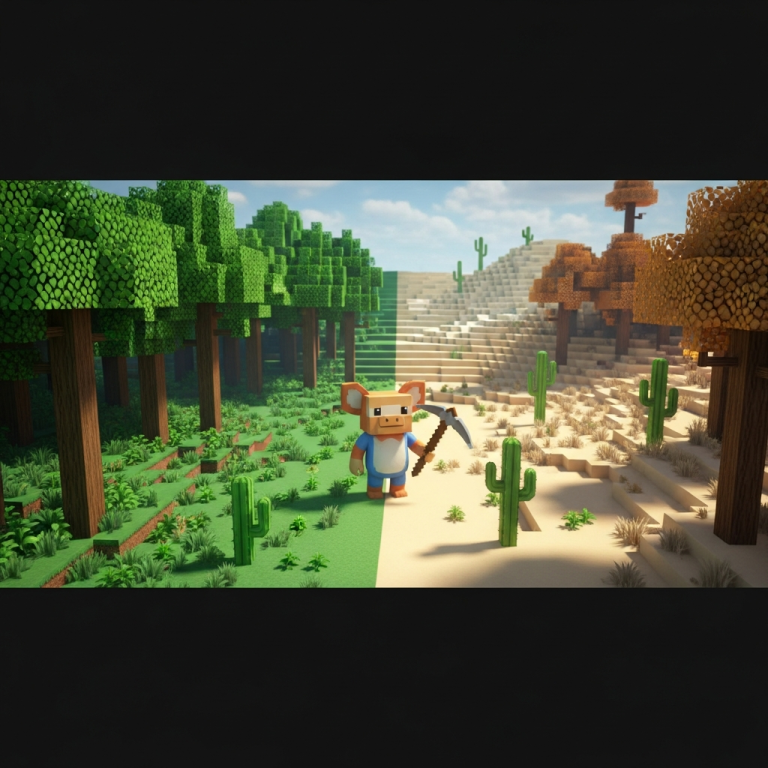 Illustration immersive du sujet : características de Hytale