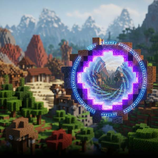 Illustration immersive du sujet : funcionalidades de Hytale