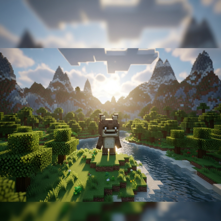 Illustration immersive du sujet : jugadores de Hytale