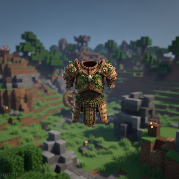 Illustration immersive du sujet : meilleure armure Hytale
