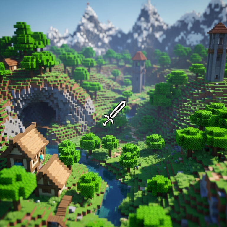 Illustration immersive du sujet : Hytale lanzamiento