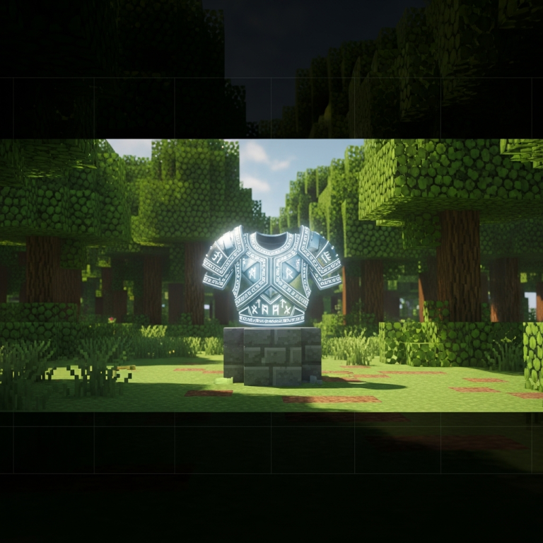 Illustration immersive du sujet : best armor Hytale