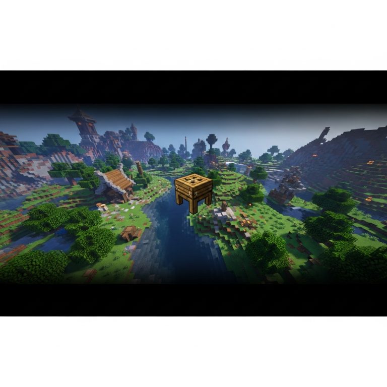 Illustration immersive du sujet : Farbstoff Minecraft herstellen