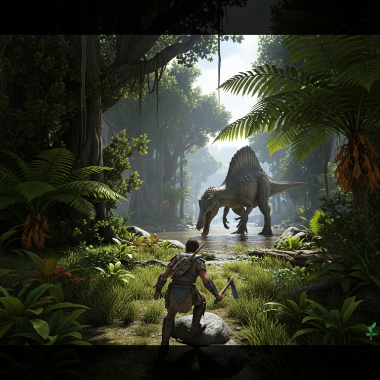 Illustration immersive du sujet : ARK beginner mistakes