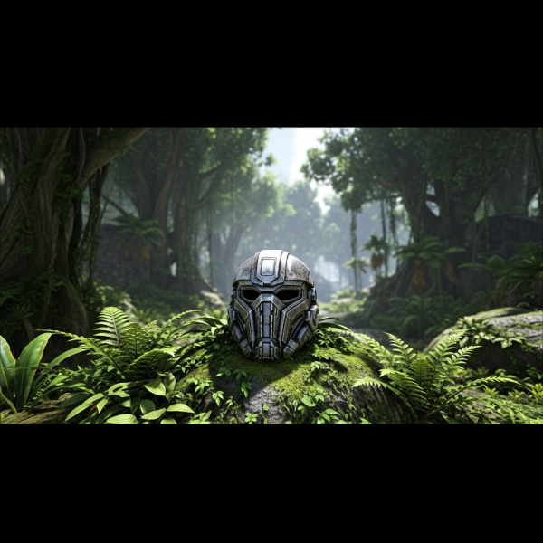 Ilustración inmersiva del tema: optimizar servidor ARK Survival Ascended