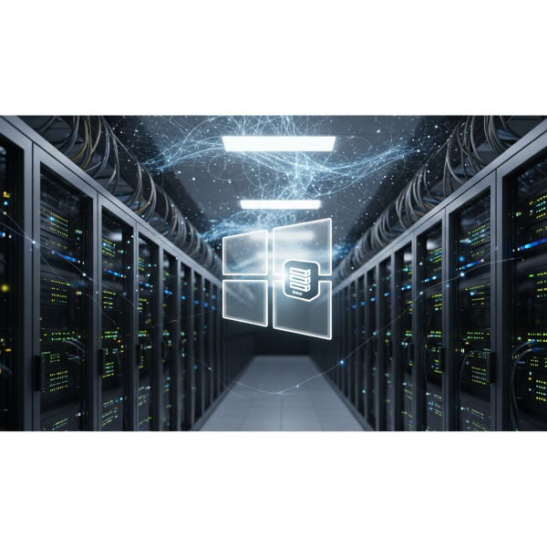 Illustration immersive du sujet : créer app VPS Windows