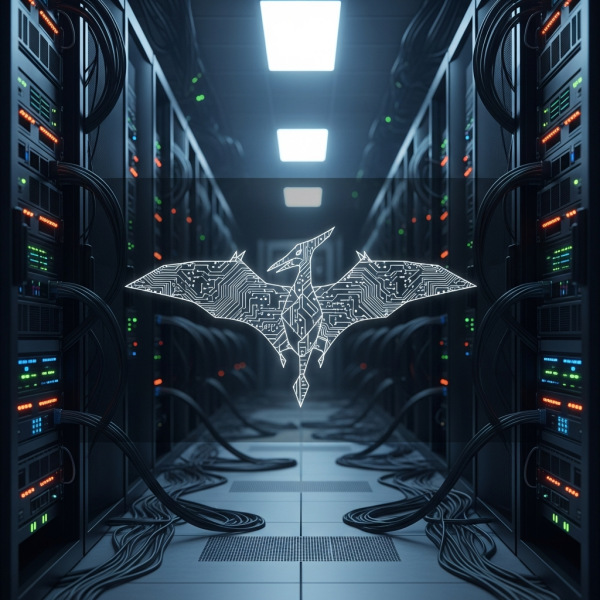 Immersive illustration of: gaming hosting pterodactyl