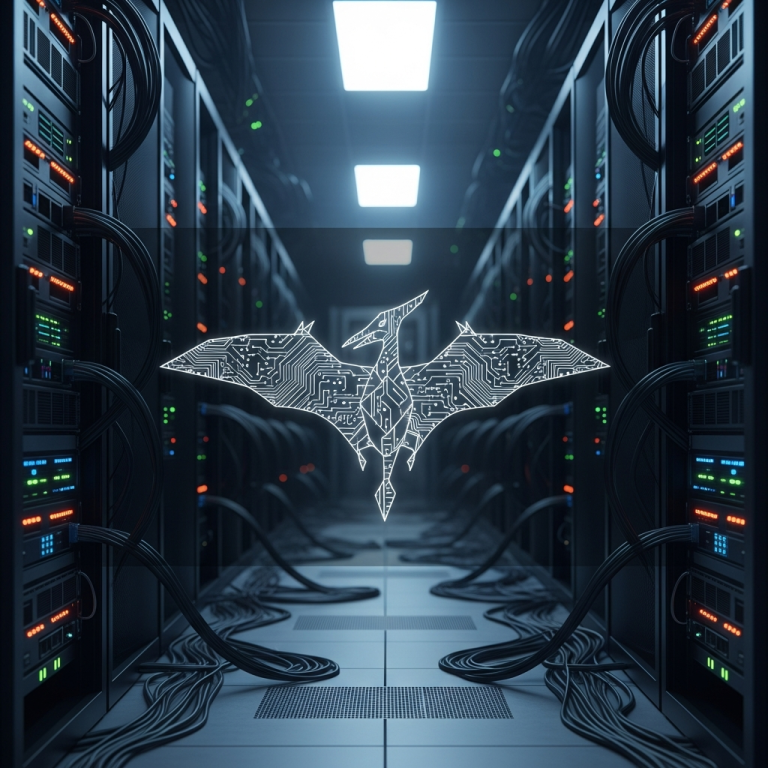 Immersive illustration of: gaming hosting pterodactyl