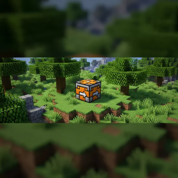 Ilustración inmersiva del tema: comandos Minecraft Bedrock