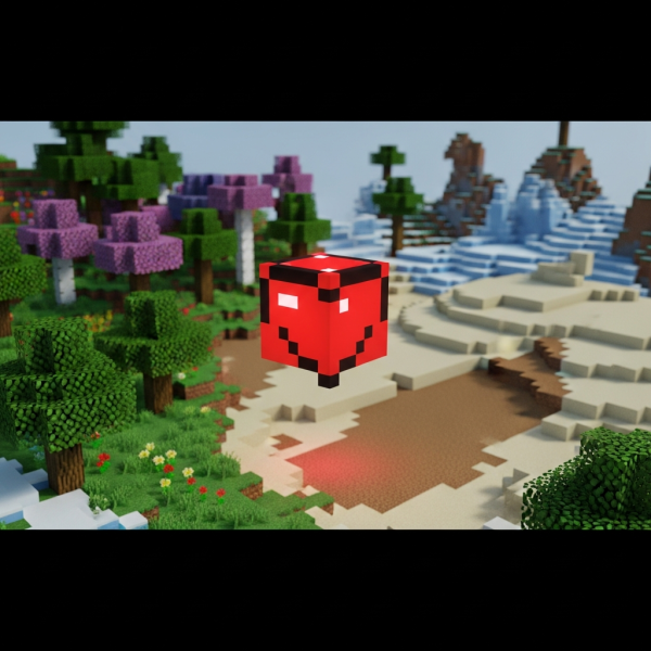 Ilustración inmersiva del tema: mejores minijuegos Minecraft