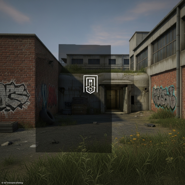 Immersive Illustration zum Thema: geheime Basen Chernarus