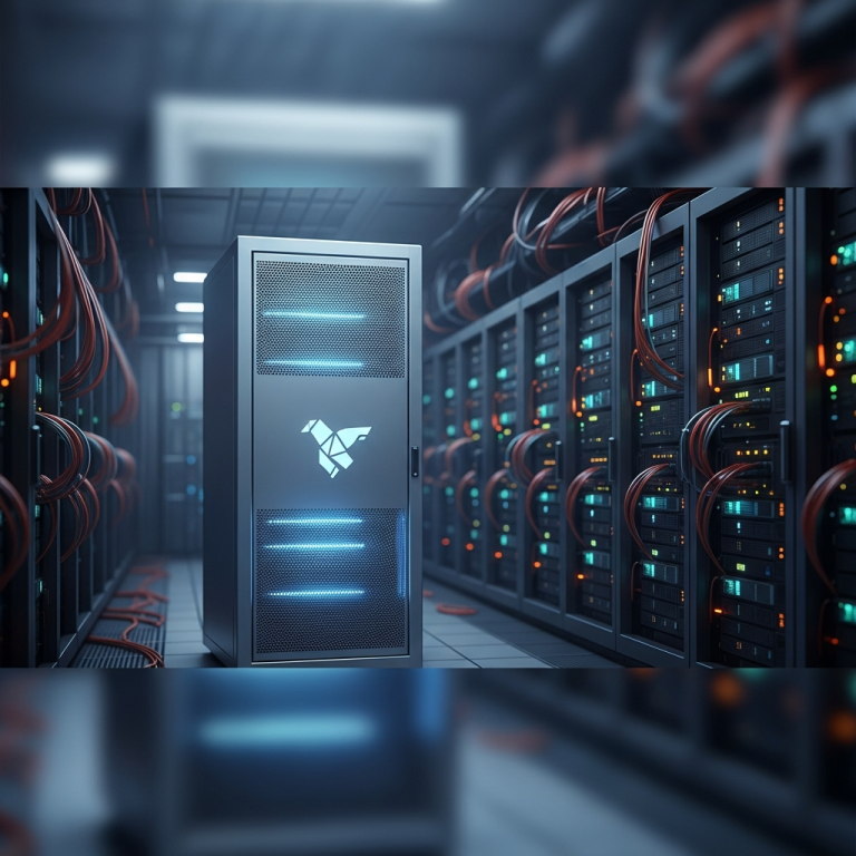 Immersive Illustration zum Thema: Gaming-Hosting Pterodactyl erstellen