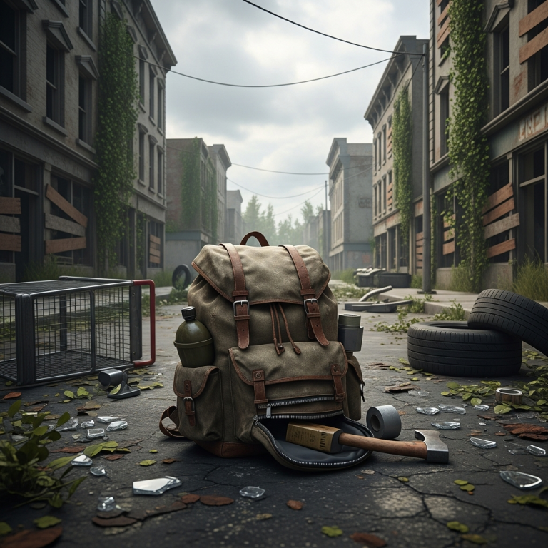 Immersive illustration of: survive solo DayZ