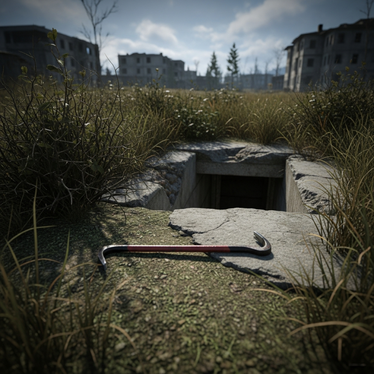 Ilustración inmersiva del tema: bases secretas Chernarus