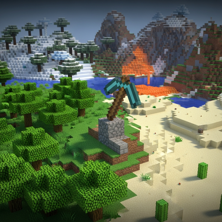 Illustration immersive du sujet : Farben Minecraft