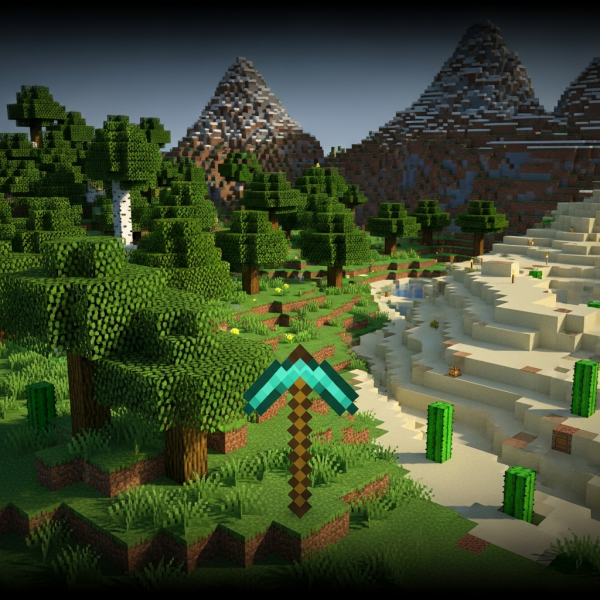 Immersive illustration of: best minecraft resource pack
