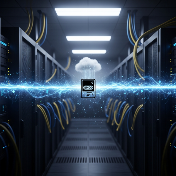 Ilustración inmersiva del tema: crear servidor GMOD VPS Windows