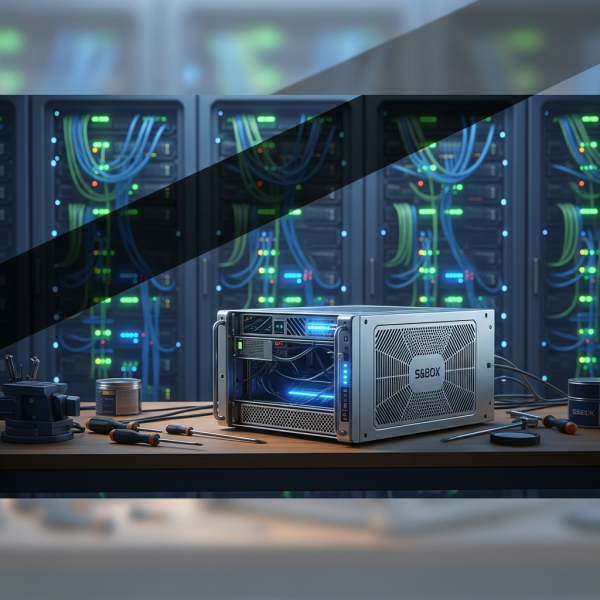 Immersive illustration of: launch S&Box server