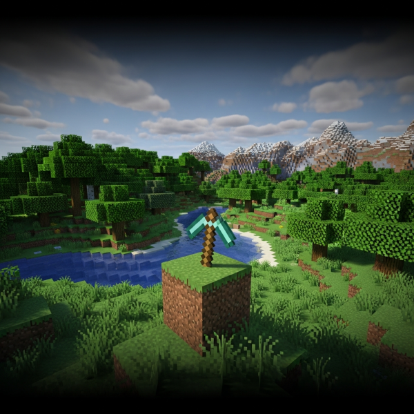 Immersive Illustration zum Thema: minecraft server kostenlos hosten