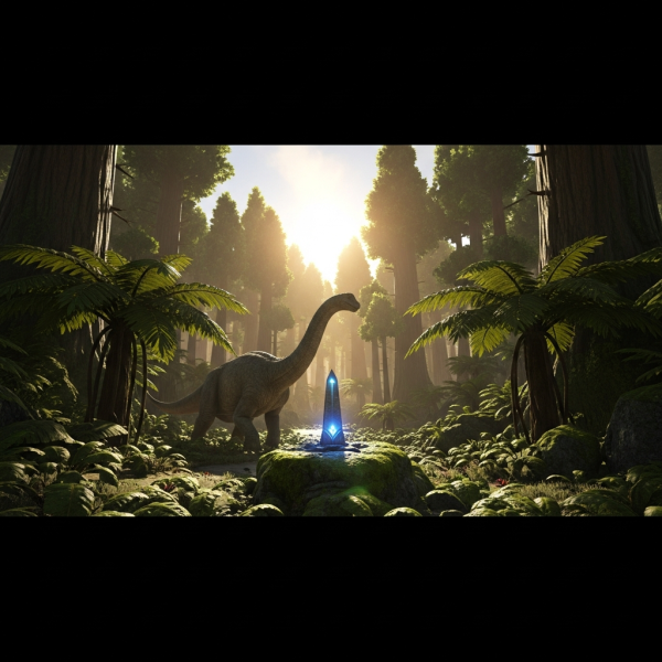 Immersive illustration of: ARK Ascended cluster