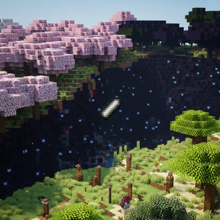 Immersive Illustration zum Thema: Minecraft Updates 2026