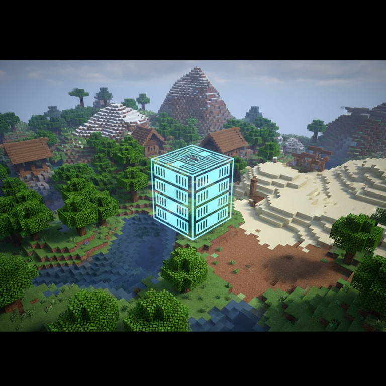 Immersive illustration of: minecraft server hosting