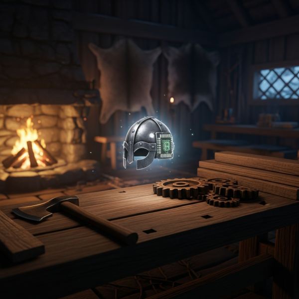 Immersive Illustration zum Thema: Valheim modden