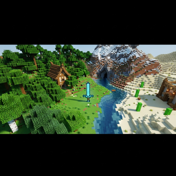 Illustration immersive du sujet : minecraft mods