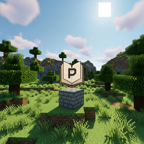 Ilustración inmersiva del tema: plugins Minecraft servidor
