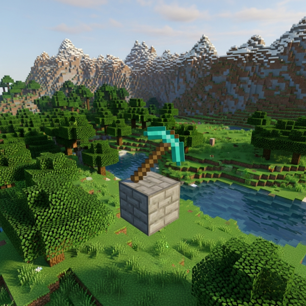 Immersive illustration of: minecraft server rental