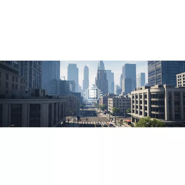 Illustration immersive du sujet : choisir hébergeur FiveM