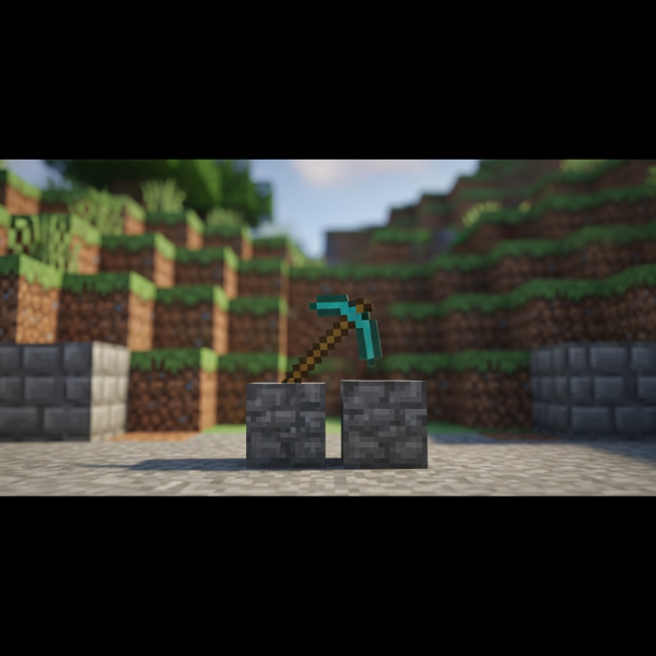 Ilustración inmersiva del tema: alquilar servidor Minecraft