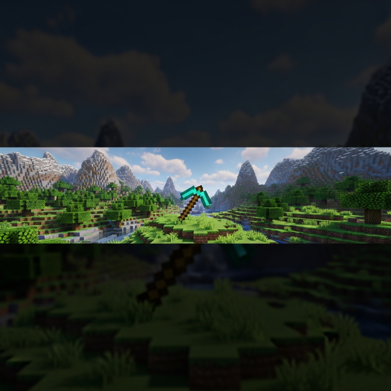 Illustration immersive du sujet : hébergement Minecraft managé