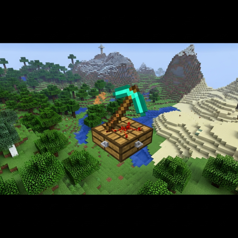 Ilustración inmersiva del tema: adaptar mods Minecraft servidor