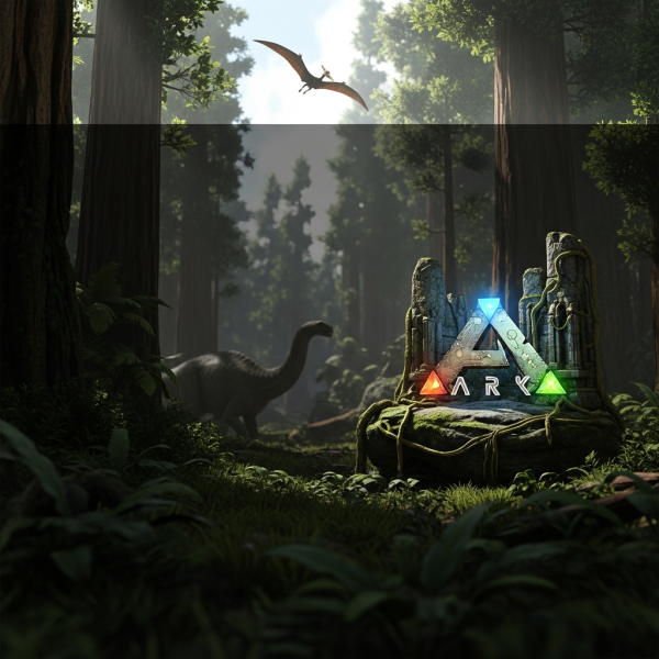 Immersive illustration of: rent ARK Survival Evolved server