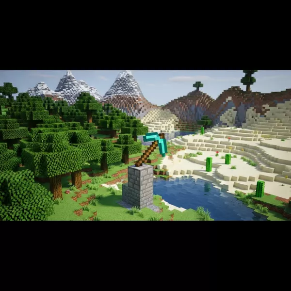 Illustration immersive du sujet : serveur Minecraft gratuit