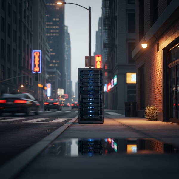 Immersive illustration of: high-performance FiveM hosting