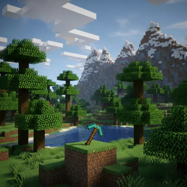 Illustration immersive du sujet : free Minecraft server