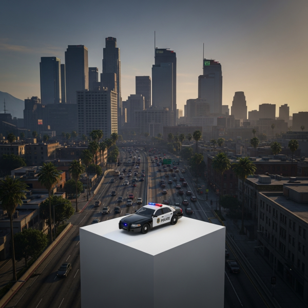 Illustration immersive du sujet : servidor GTA RP FiveM